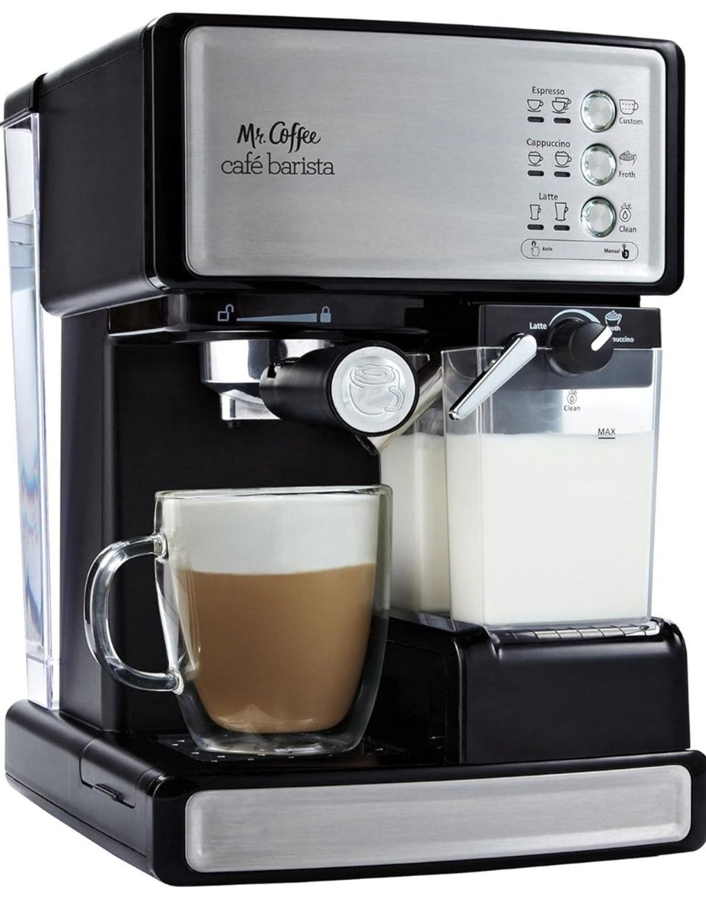 Mr. Coffee 3-in-1 Espresso & Cappuccino Machine – 15 Bar, Auto Frother (Used, Great Condition)